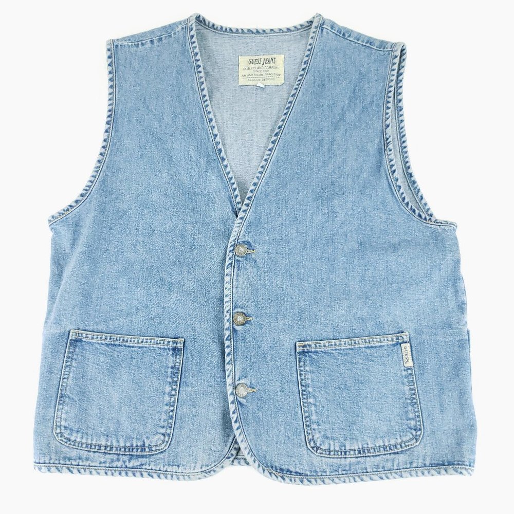 Vintage Guess Jeans USA Denim Vest